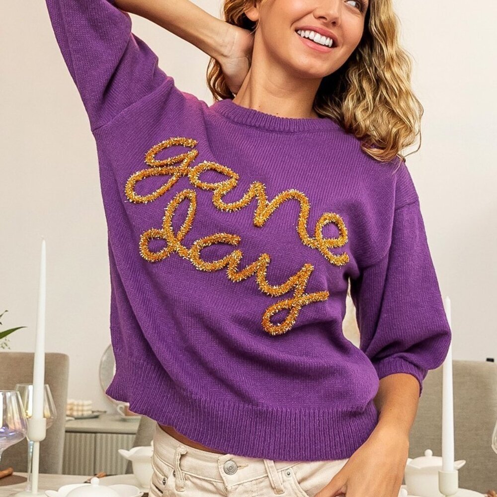 Tiger Game Day Touch Down SS Top